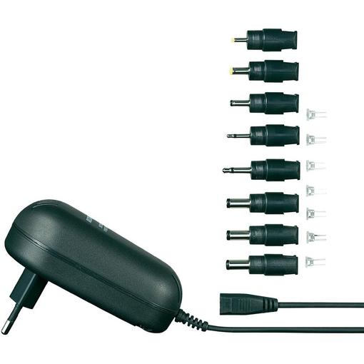 Strujni mrežni adapter, podesivi  SPS24-24W 9 V/DC, 12 V/DC, 13.5 V/DC, 15 V/DC, 18 V/DC, 20 V/DC, 24 V/DC 1000 mA